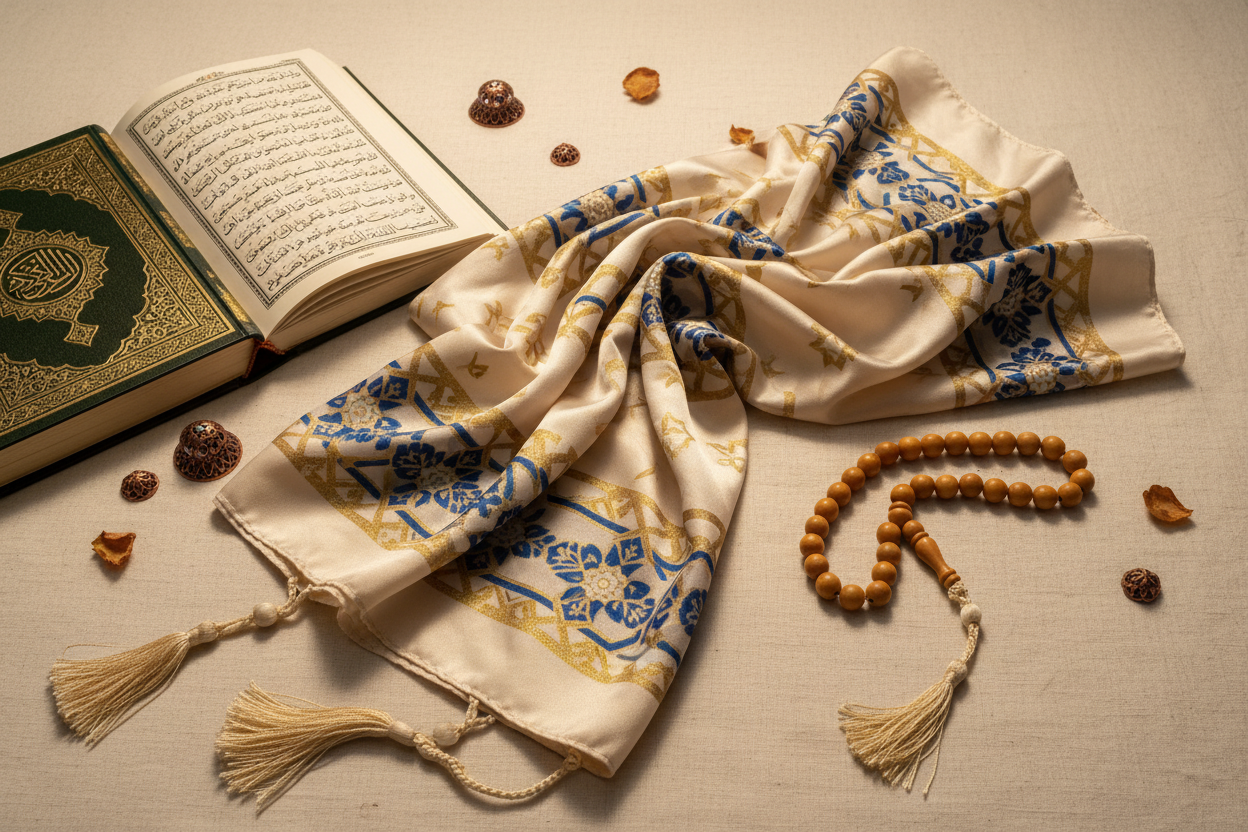 foulard tasbih et coran