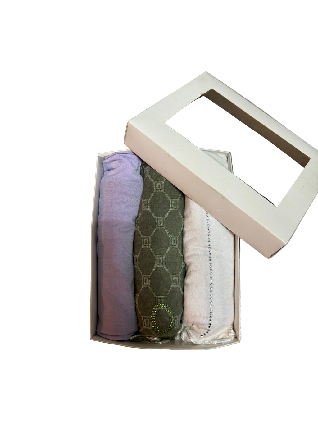 box de 3 foulard jerseys