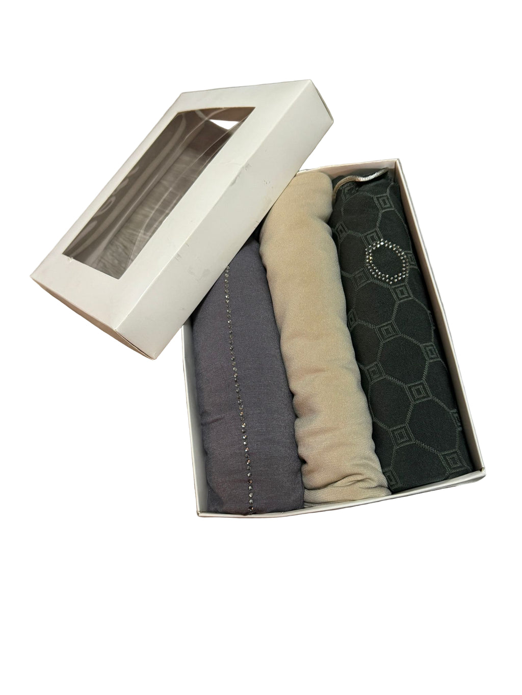 box de 3 foulard jerseys