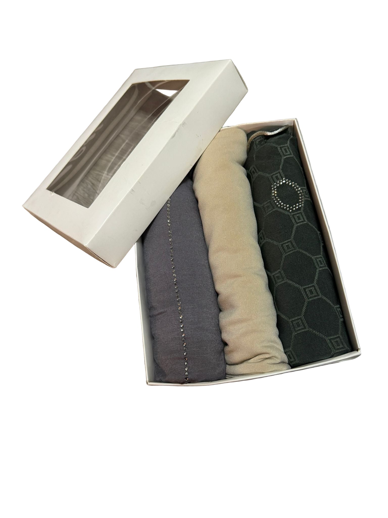 box de 3 foulard jerseys