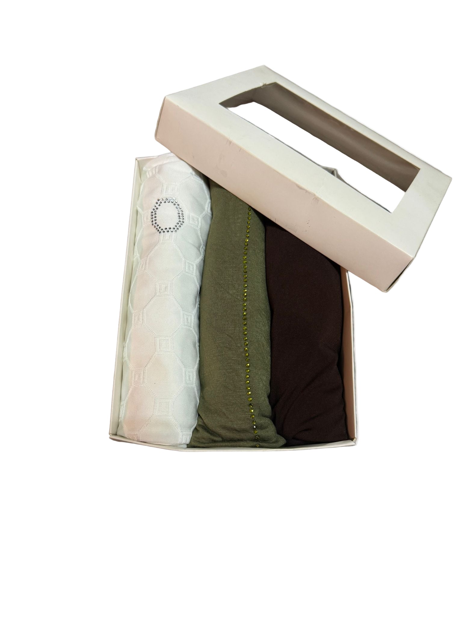 box de 3 foulard jerseys