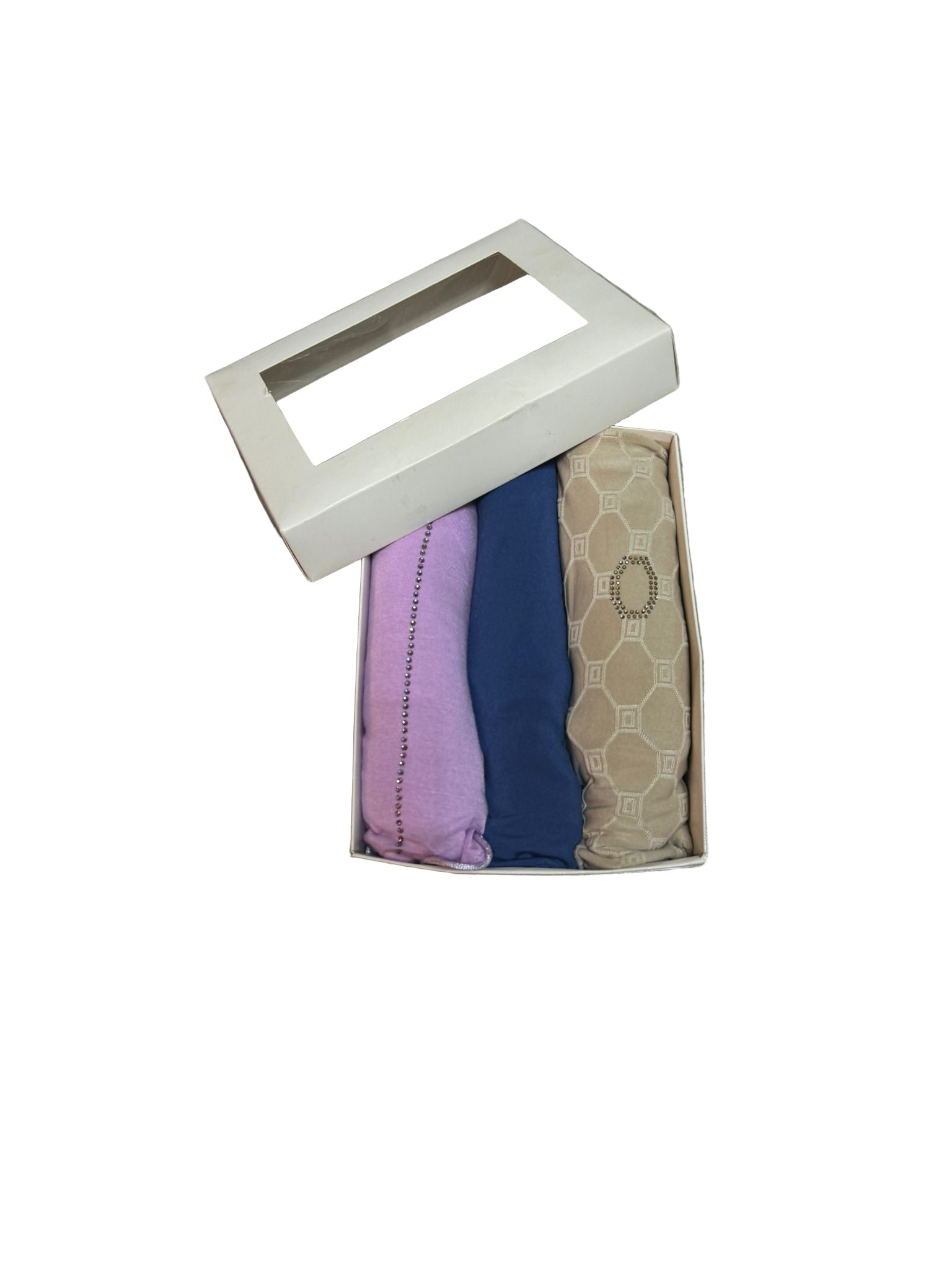 box de 3 foulard jerseys